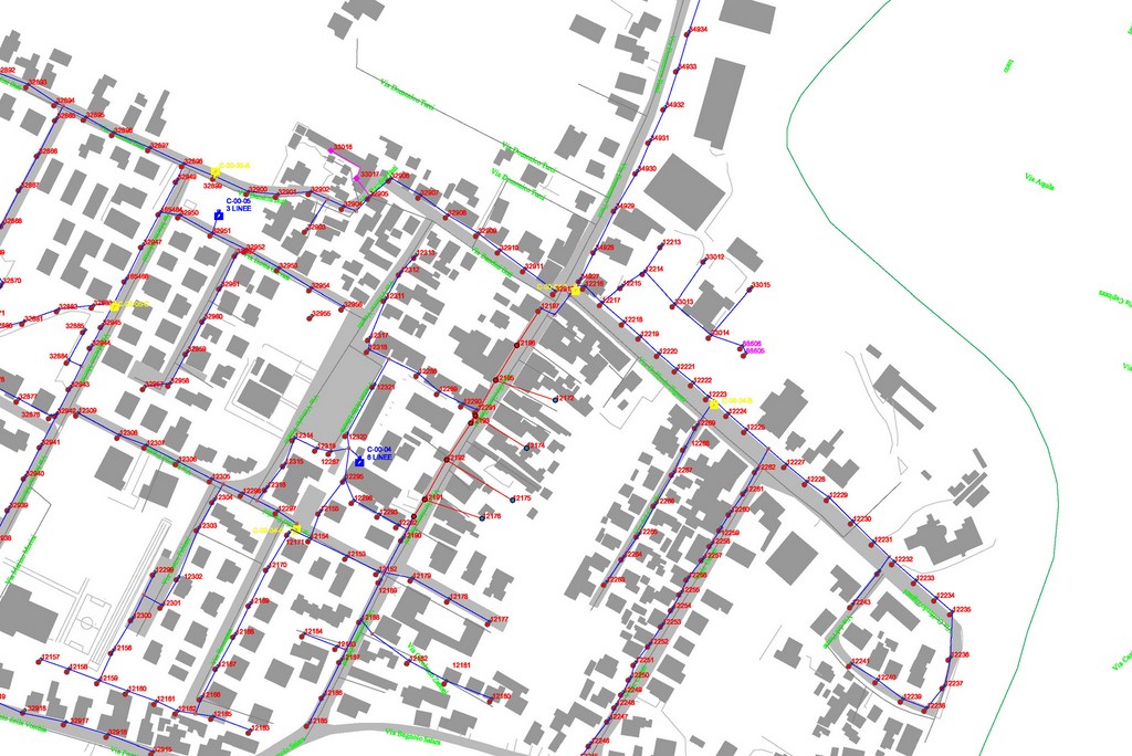 Cartografia linee I.P.