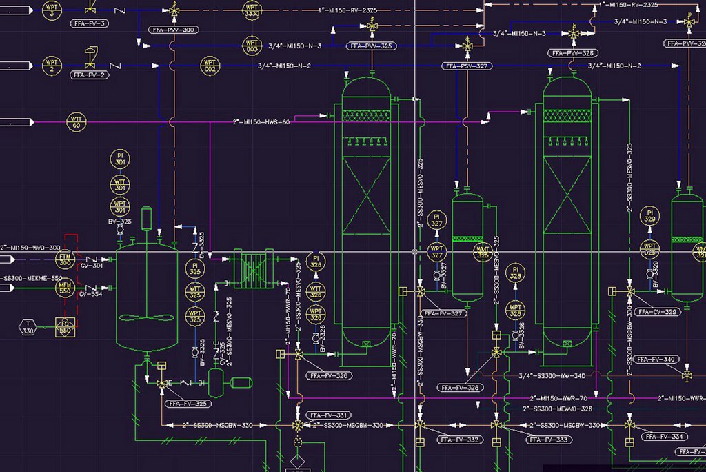 Impiantistica per ingegneria industriale (P&ID - PFD)